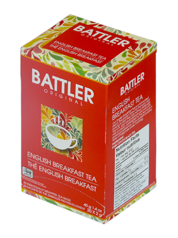 Battler Original English Breakfast Tea - 20 x 2g
