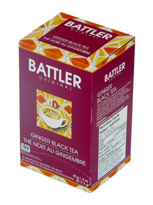 Battler Original Ginger Black Tea - 20 x 2g