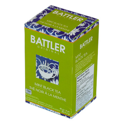 Battler Original Mint Black Tea - 20 x 2g