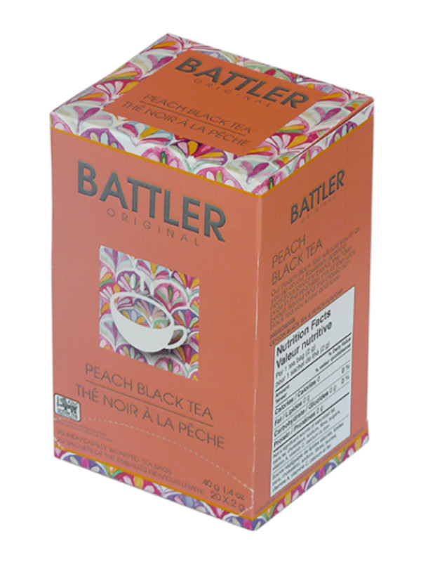 Battler Original Peach Black Tea - 20 x 2g