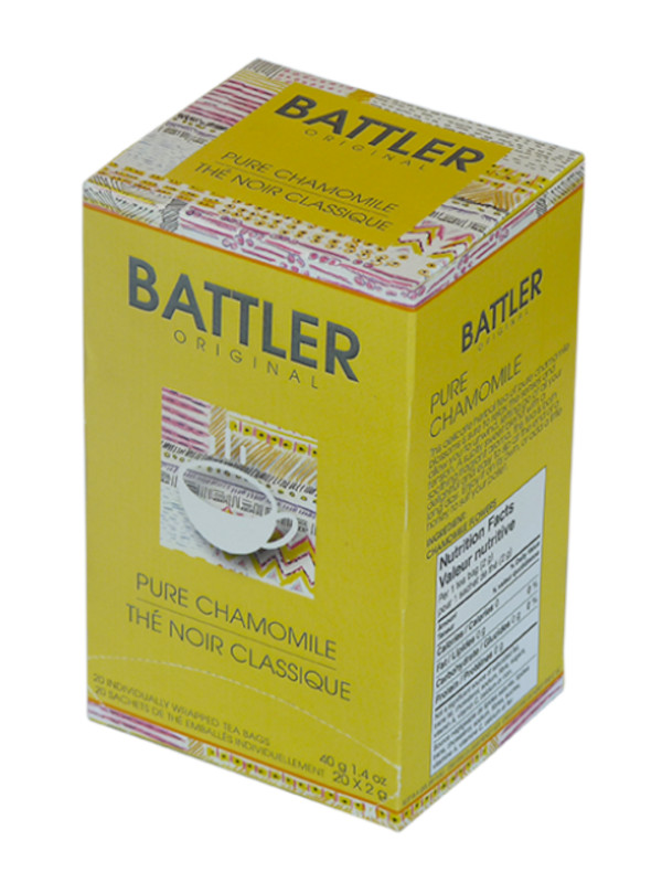 Battler Original Pure Chamomile Herbal Tea - 20 x 1.5g