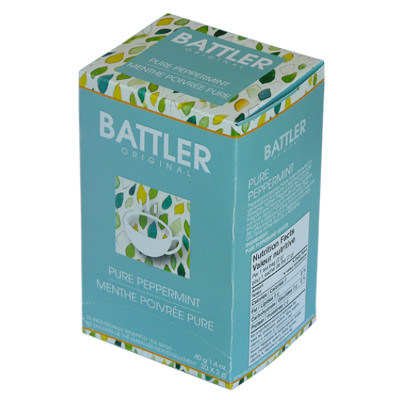 Battler Original Pure Peppermint Herbal Tea - 20 x 1.5g