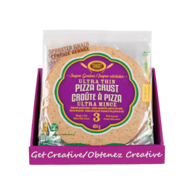 GHB Sprouted Grain Pizza Crust - 3 Pack 12"