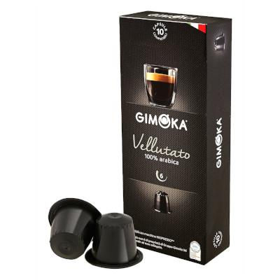 Gimoka Nespresso Vellutato Capsules - Pack of 10