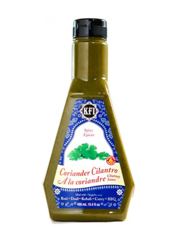KFI Coriander Cilantro Chutney Dipping Sauce - 455ml