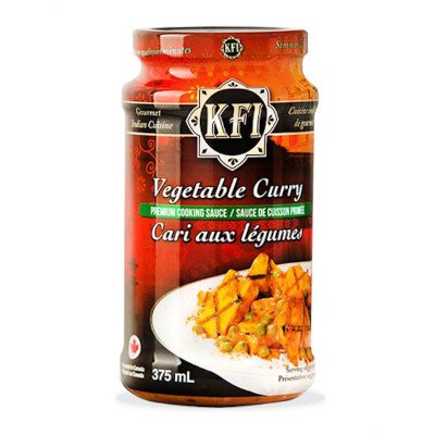 KFI Vegetable Curry Cooking Sauce - 375ml