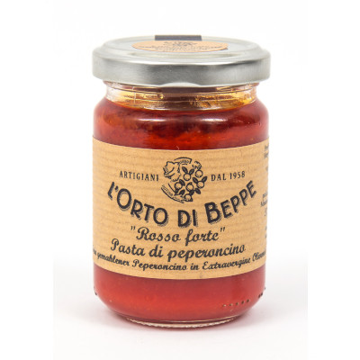 L'Orto Di Beppe Chili Pepper Cream (Rosso Forte) - 130g