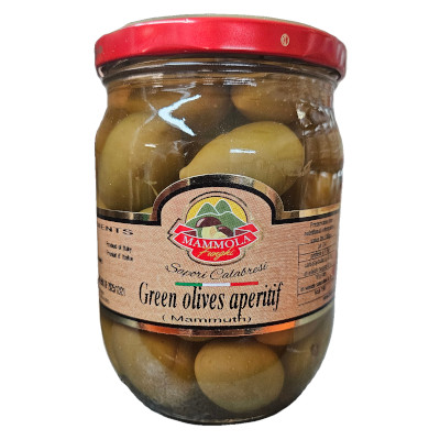 Mammola Green Aperitif Olives - 500g