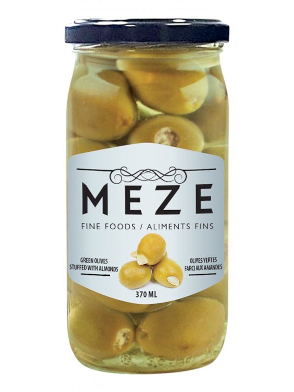Meze Almond Stuffed Olives - 370ml