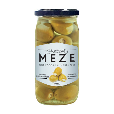 Meze Almond Stuffed Olives - 370ml