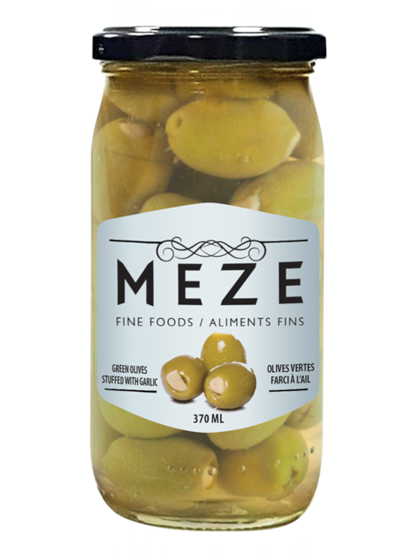 Meze Garlic Stuffed Olives - 370ml