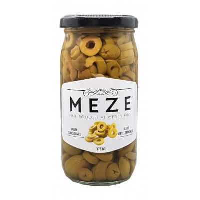Meze Green Sliced Olives - 375ml