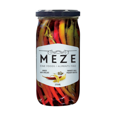 Meze Mixed Hot Chillies - 370ml
