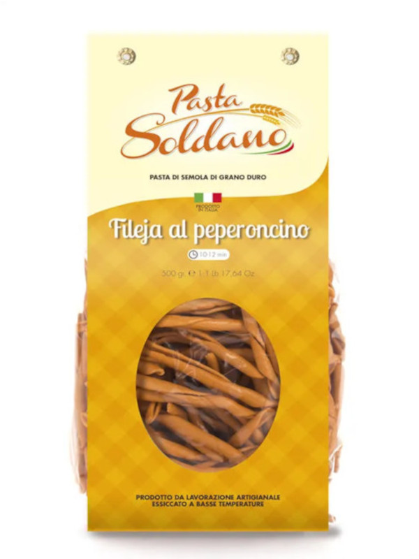 Pasta Soldano Fileja al Pepperoncino