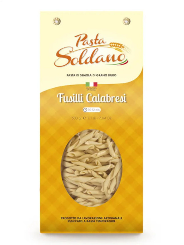 Pasta Soldano Fusilli Calabresi