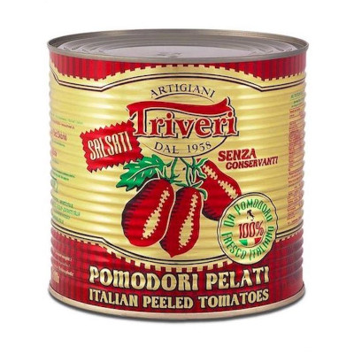 Triveri Italian Whole Peeled Tomatoes - 2.5kg