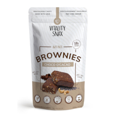 Vitality Snax Choco Cacao Brownies - 150g